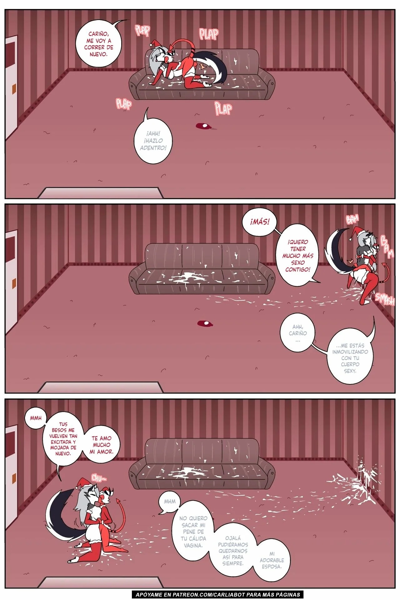 Loona and Moxxie Christmas hangover - 8