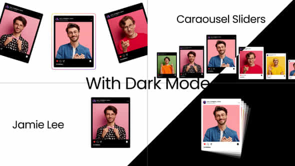 Carousel Sliders Template - VideoHive 59121272
