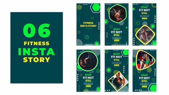 Fitness Instagram Stories - VideoHive 39121797