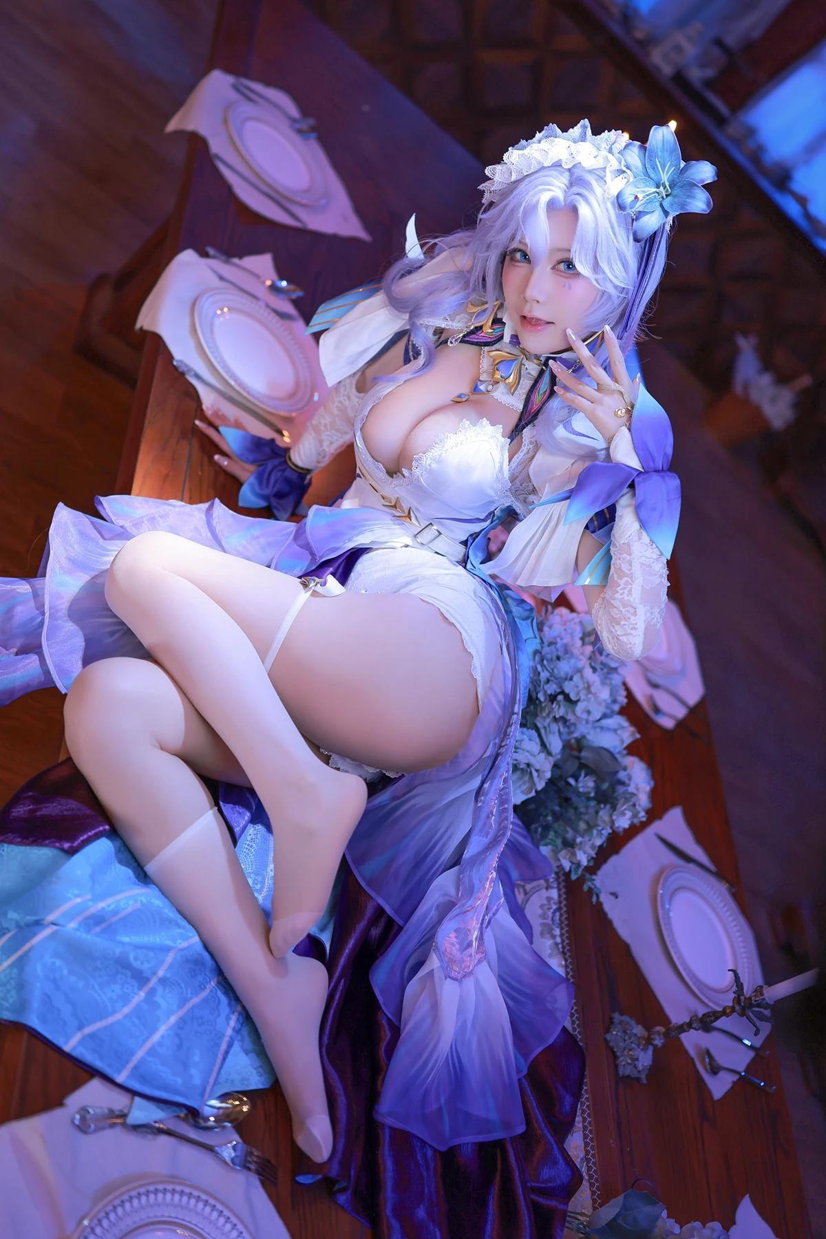Cosplay 水淼Aqua – 鳴潮 カンタレラ Cantarella Set.01(6)