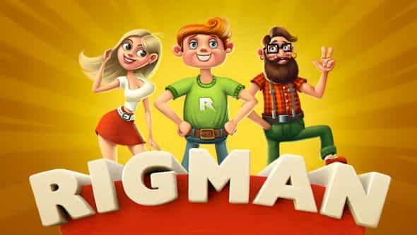 Rigman - Complete Rigged Character - VideoHive 16082199