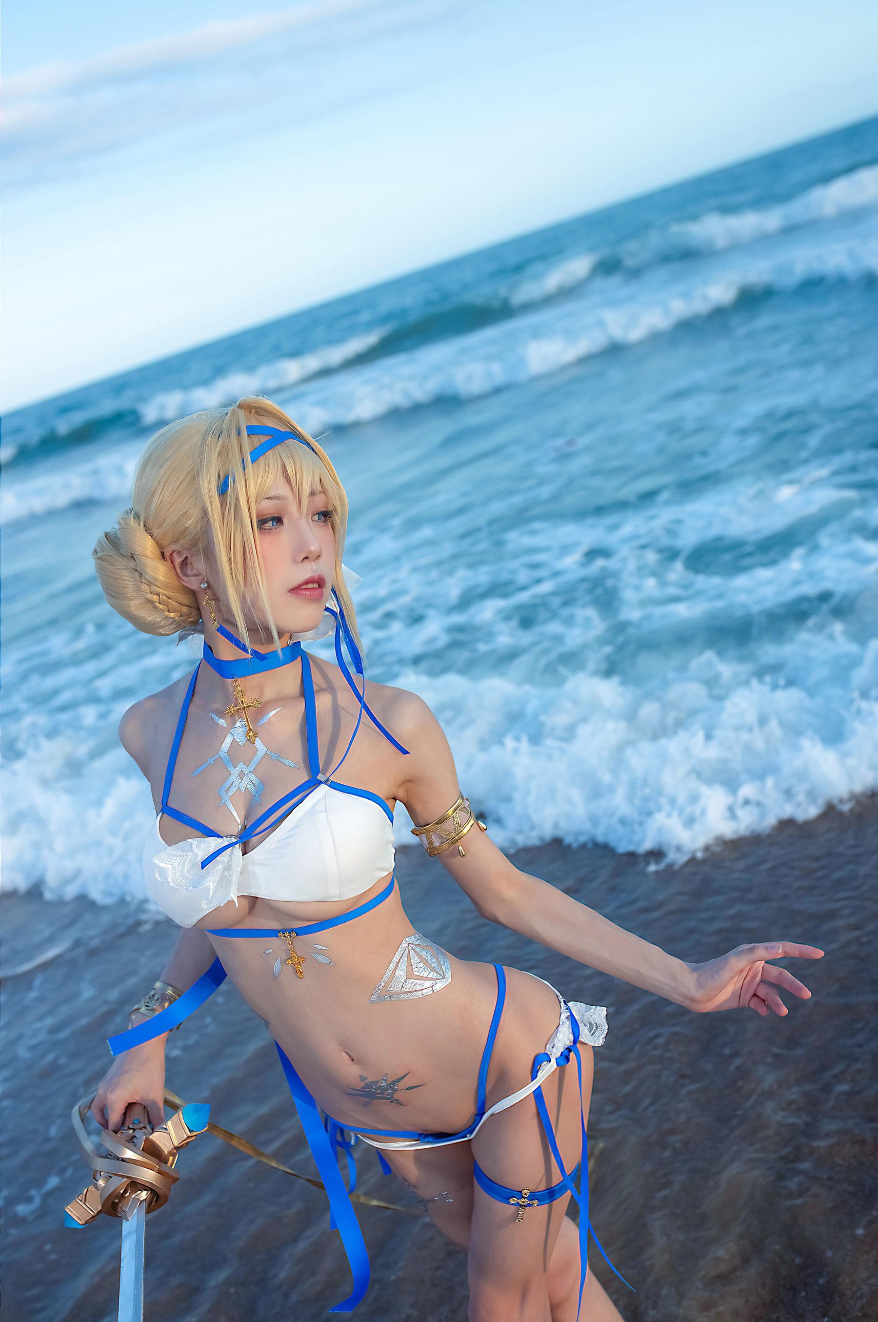 [网红COSER] 水淼aqua – 圣女贞德 写真集(30)