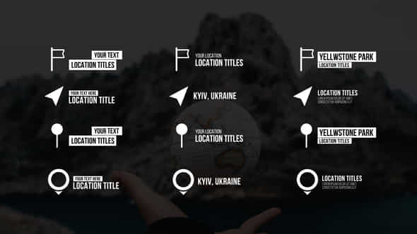 Location Titles - VideoHive 40195224