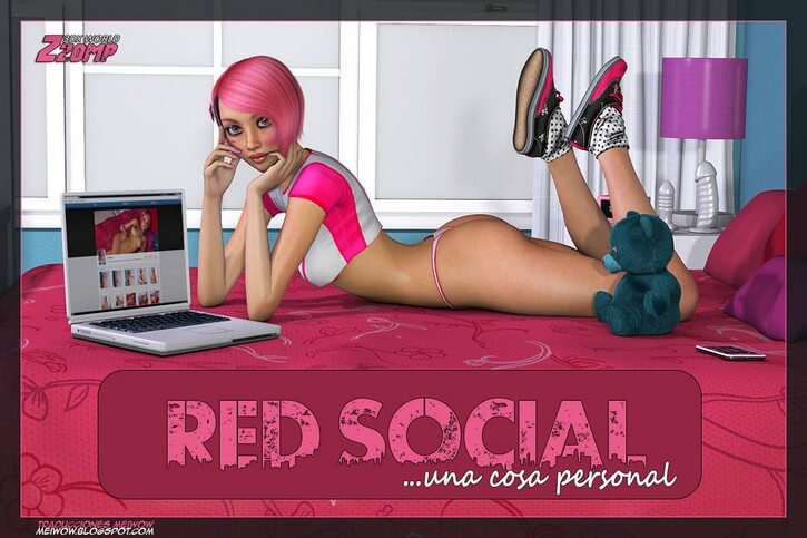 Red Social Comic Porno 3D - 0