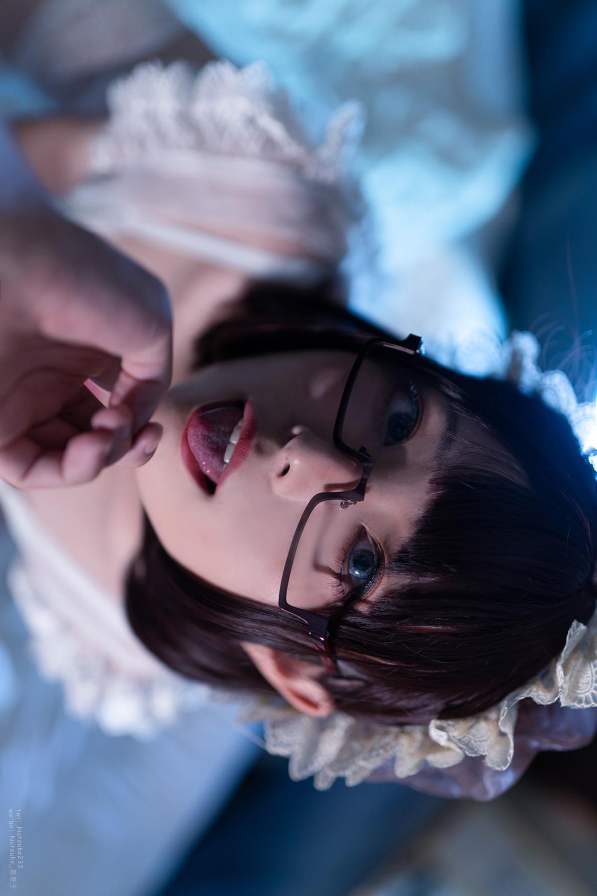 Cosplay Natsuko夏夏子 透明女仆 Transparent Maid(63)