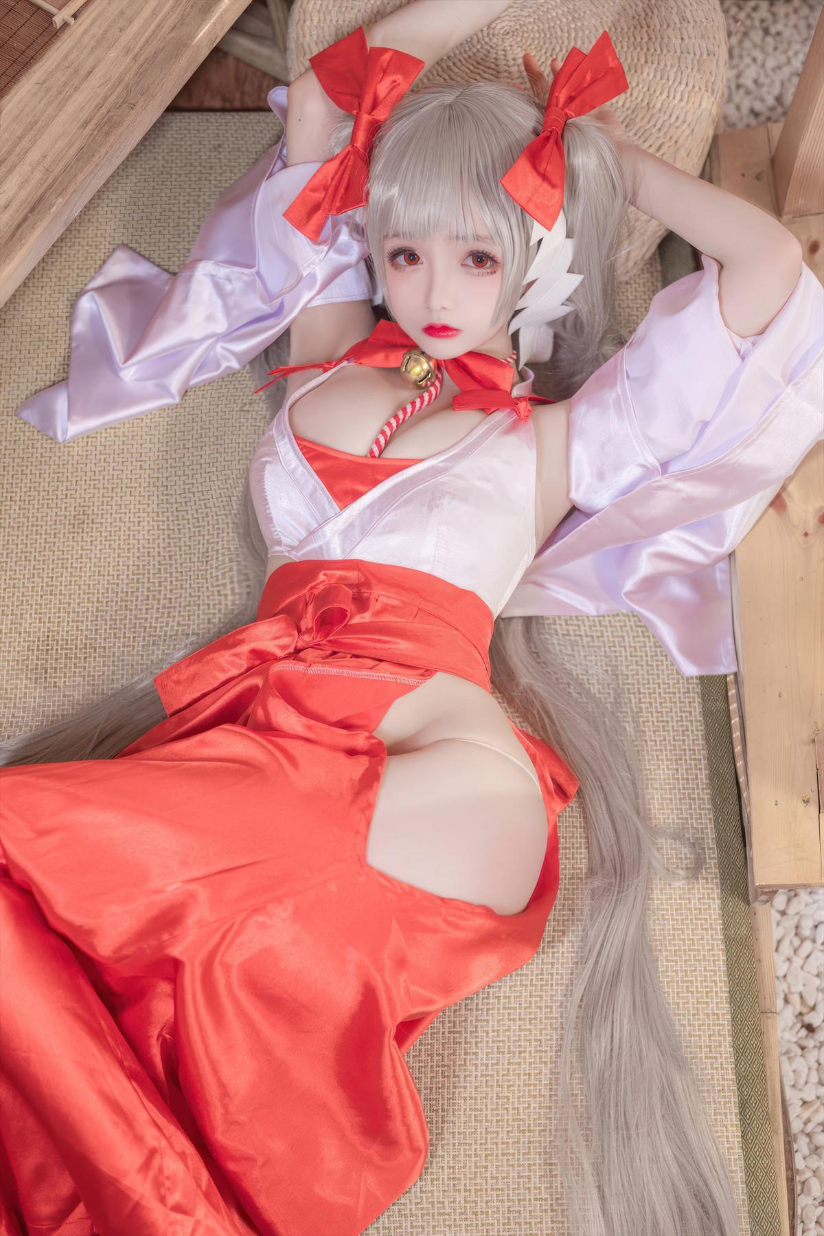 Cosplay Rinaijiao日奈娇 碧蓝航线 可畏巫女(36)