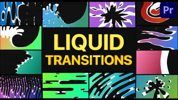 Fresh Liquid Transitions | Premiere - VideoHive 34520036