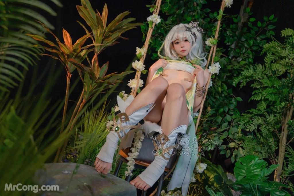 Coser@黏黏团子兔: 万年萝莉纳西妲 (40 photos)(22)