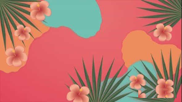 Summer Liquid Background - VideoHive 52399860