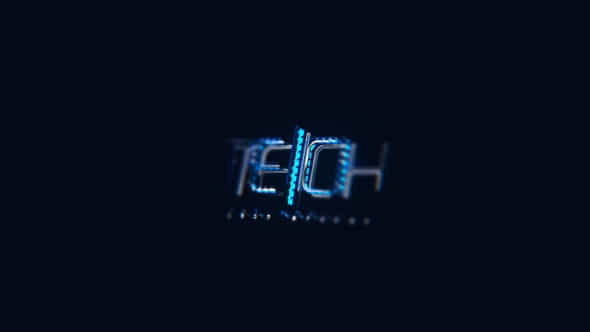 Tech Logo Reveal - VideoHive 32935871