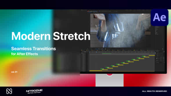 Modern Stretch Transitions Vol 01 - VideoHive 49968350