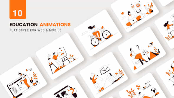 Education School Animations - VideoHive 36910942