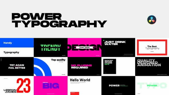 Power Typography - VideoHive 30375656