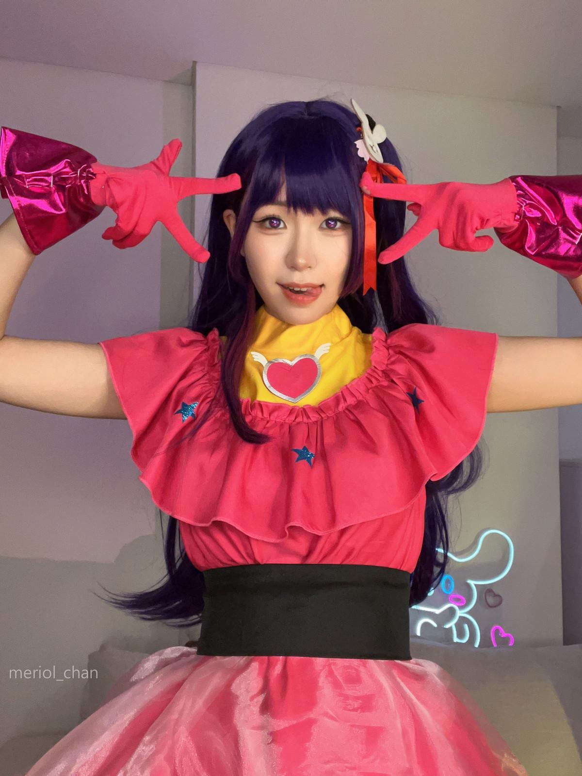 Cosplay MeriolChan 星野アイ Ai Hoshino(14)