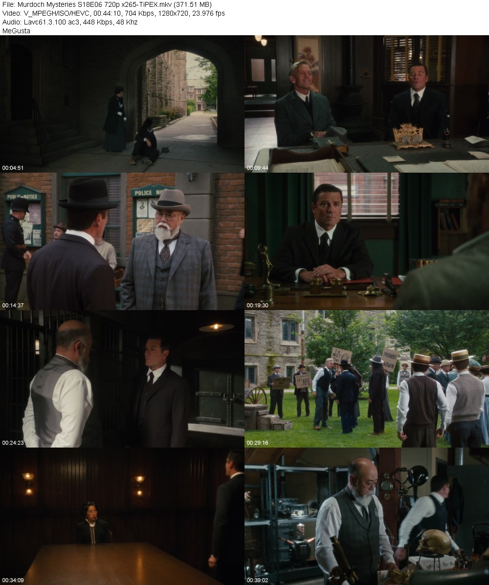 Murdoch Mysteries S18E06 720p x265-TiPEX