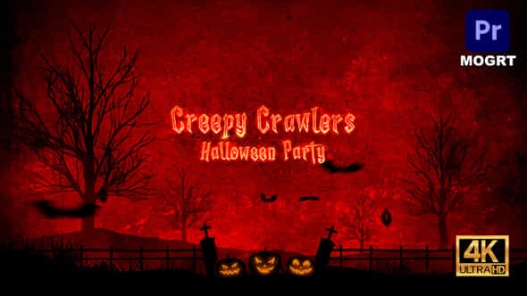 Halloween Party Promo Mogrt - VideoHive 48719719