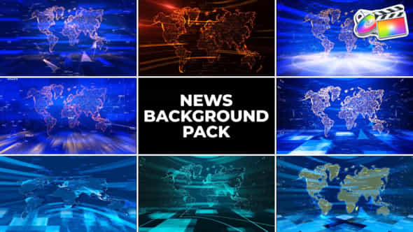 News Background Pack For Fcpx - VideoHive 51033187