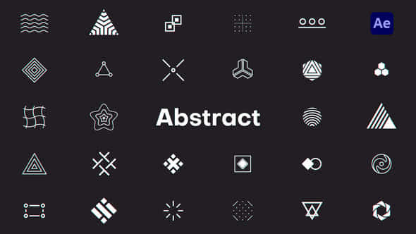 Abstract Shapes - VideoHive 37715916