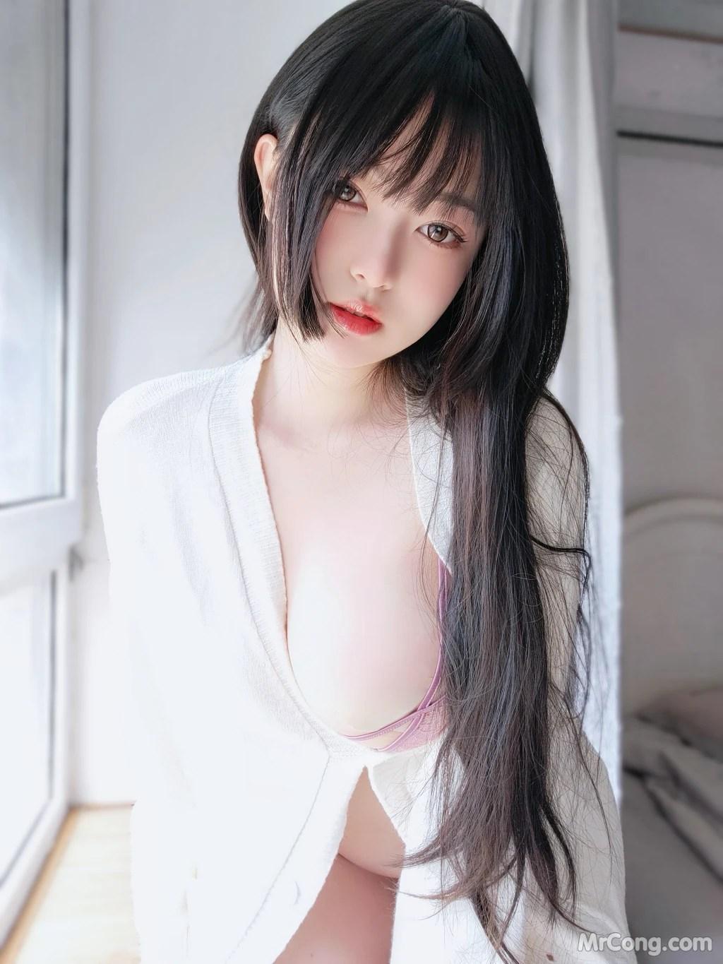 Coser@女主K: 素颜的清晨 (102 photos)(1)