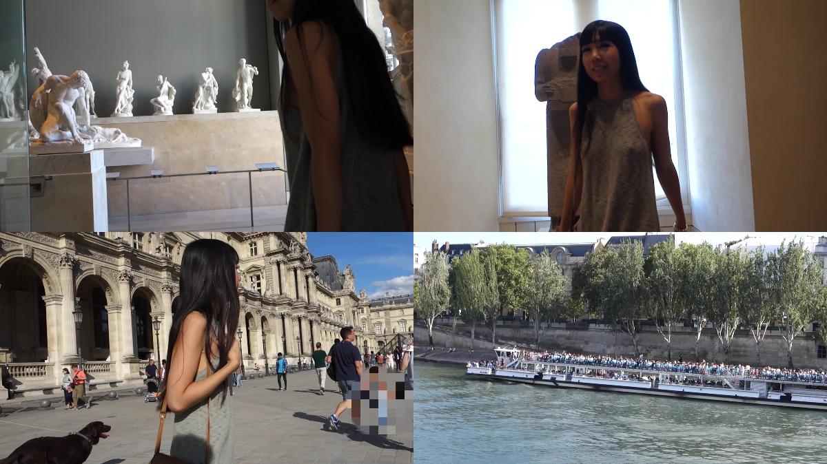 littlesubgirl – Public Flashing in Crowded Paris
