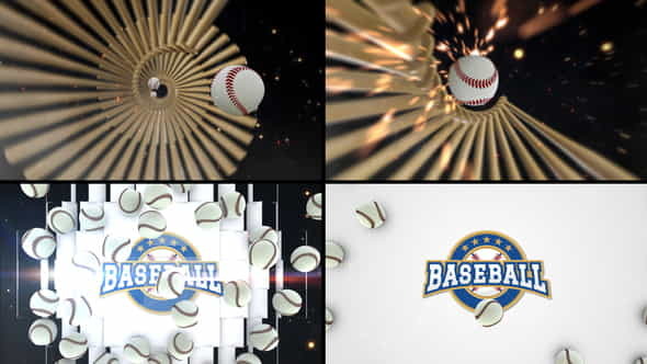 Baseball Logo Reveal - VideoHive 38471587