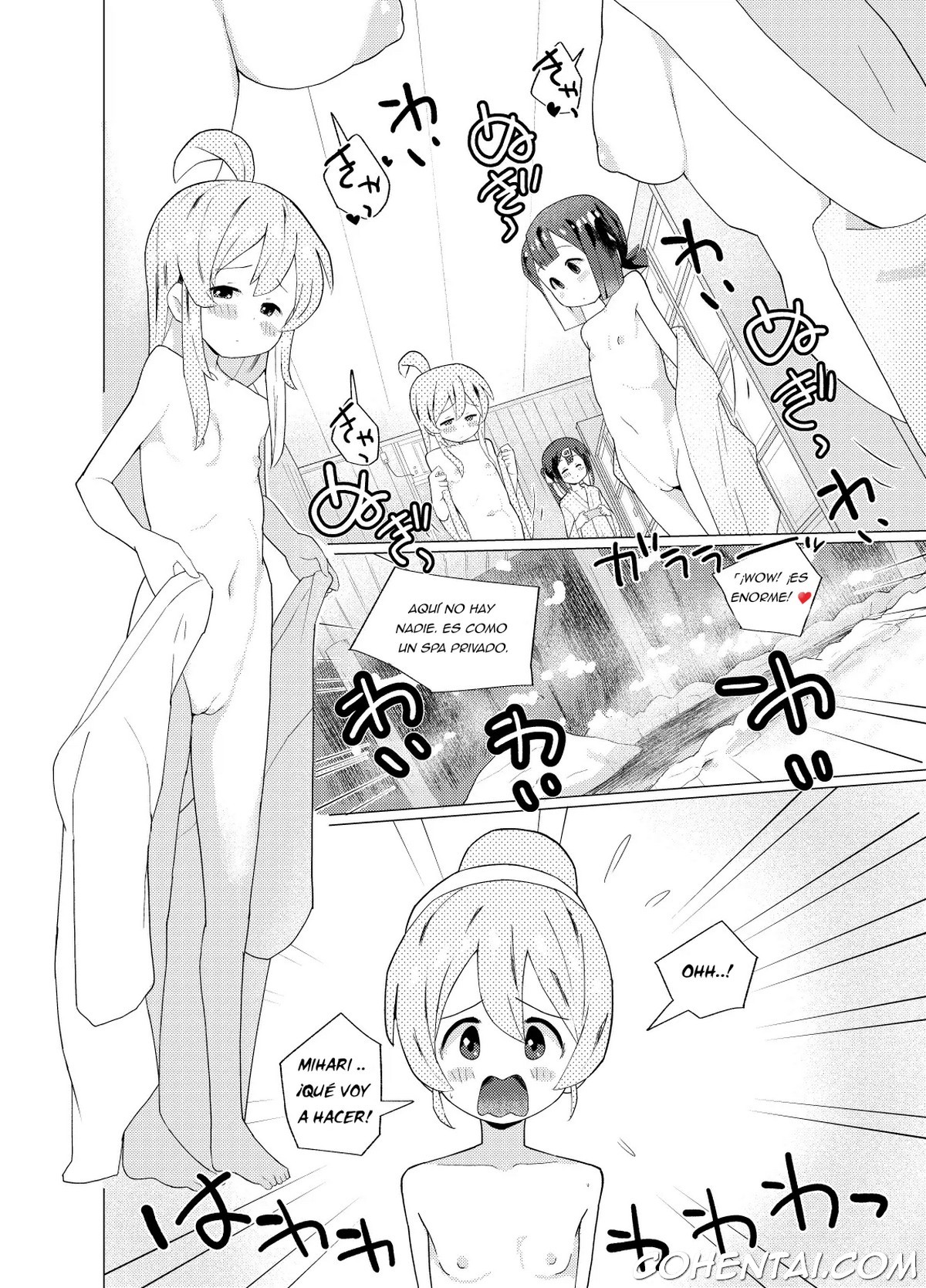 Minna de Onsen Yurimai! Shitetara Haechatta (Onii-chan wa Oshimai!) xxx comics manga porno doujin hentai español sexo 