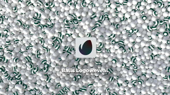 Balls Logo Reveal - VideoHive 34058821