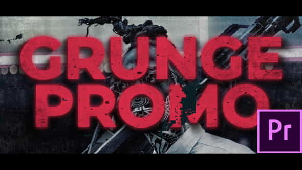 Grunge Neon Promo - VideoHive 24583788