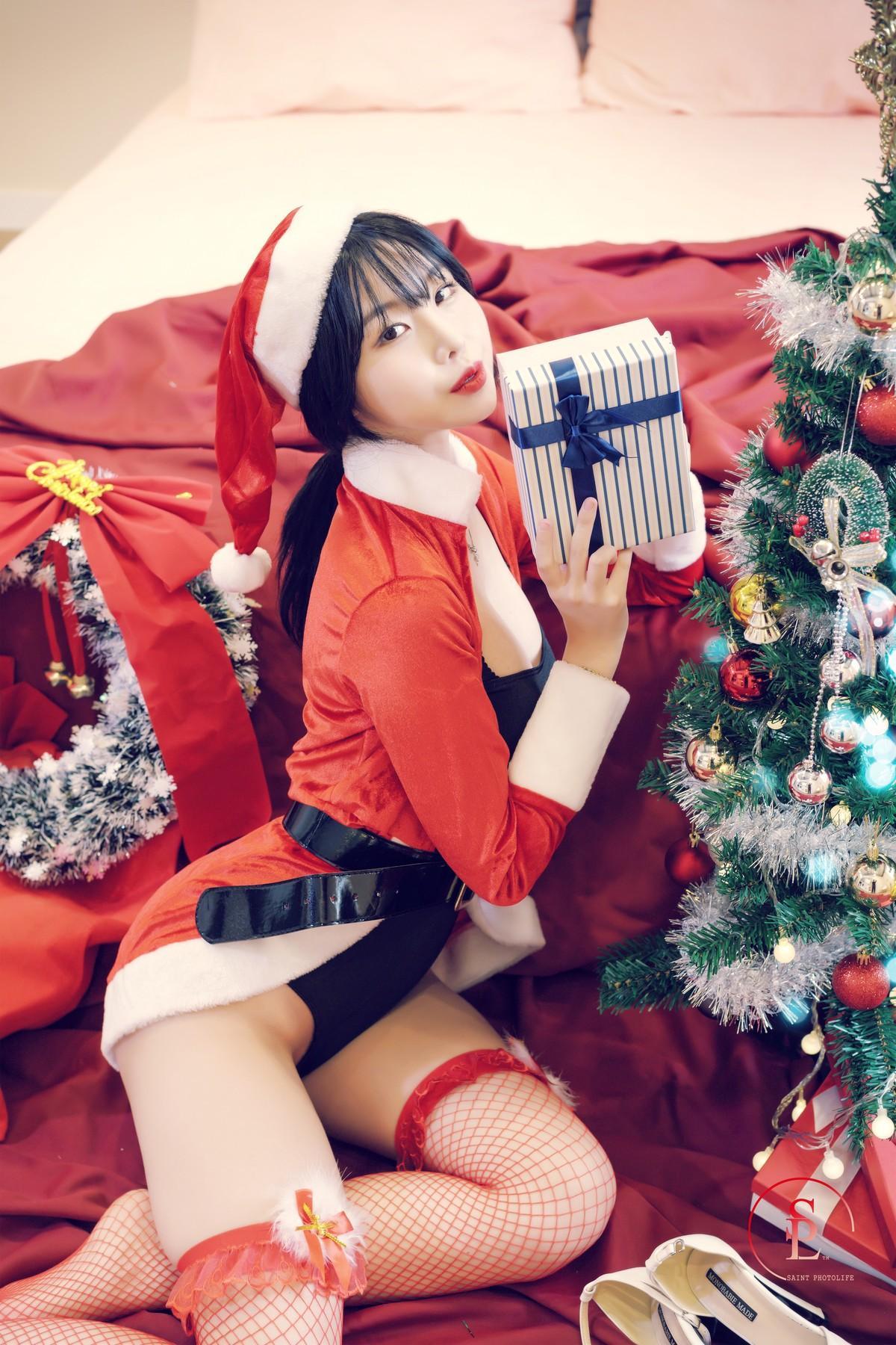 Yuna 유나, [SAINT Photolife] Merry Yuna’s Xmas Set.01(13)