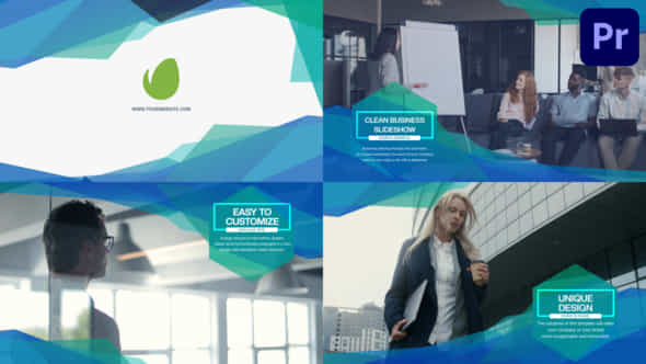 Clean Business Slideshow For Premiere Pro - VideoHive 50629091