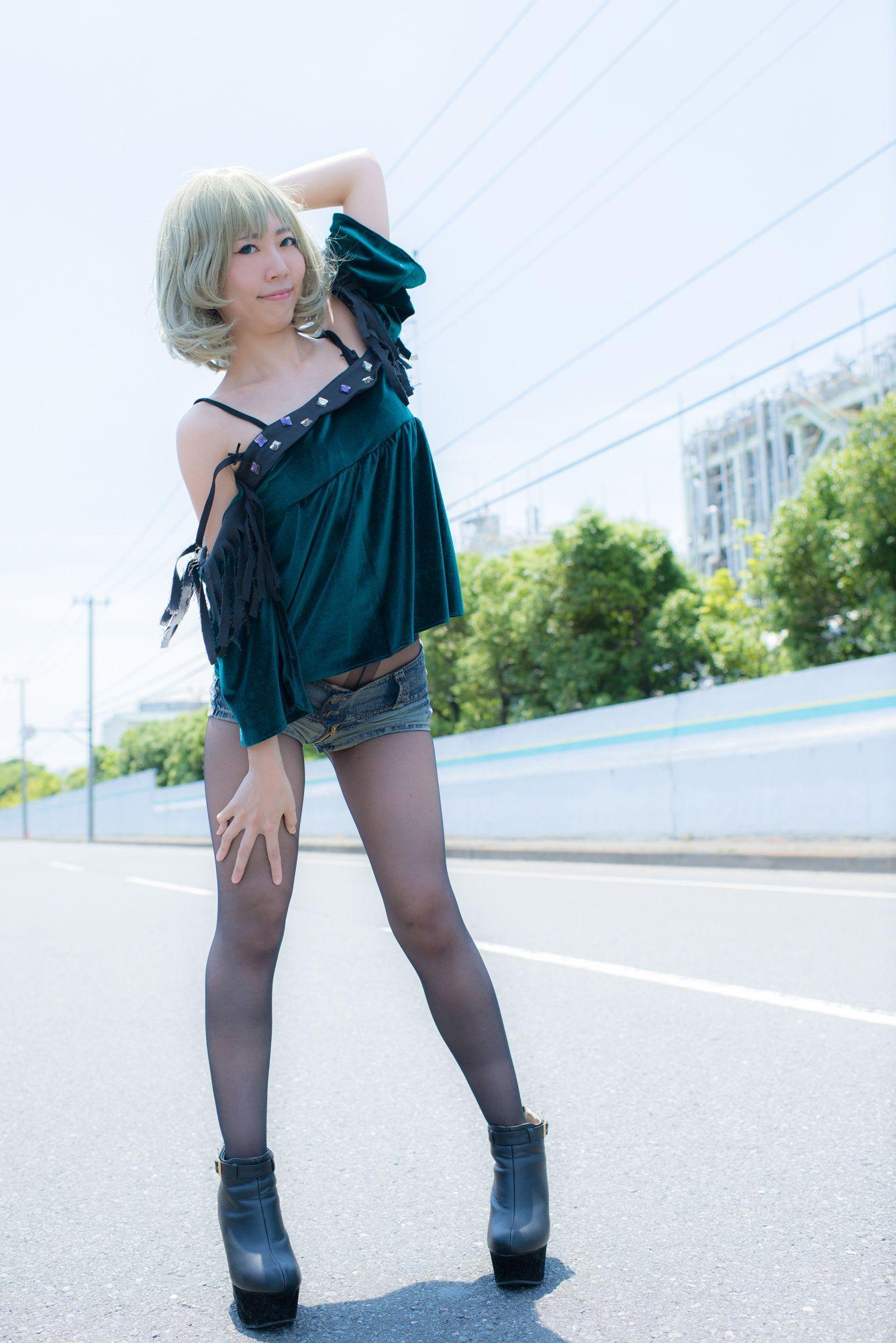 Ayane(あやね) 《Idolmaster》Takagaki Kaede(高垣楓) [Wolf Fang!!] 写真集(57)