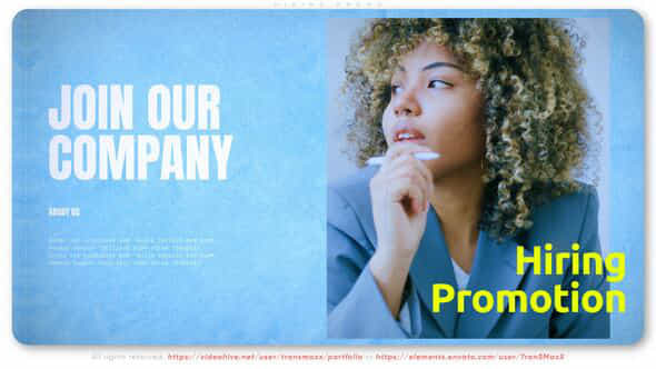 Hiring Promo - VideoHive 51627294