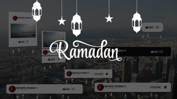 Ramadan Youtube Pack - VideoHive 43926674