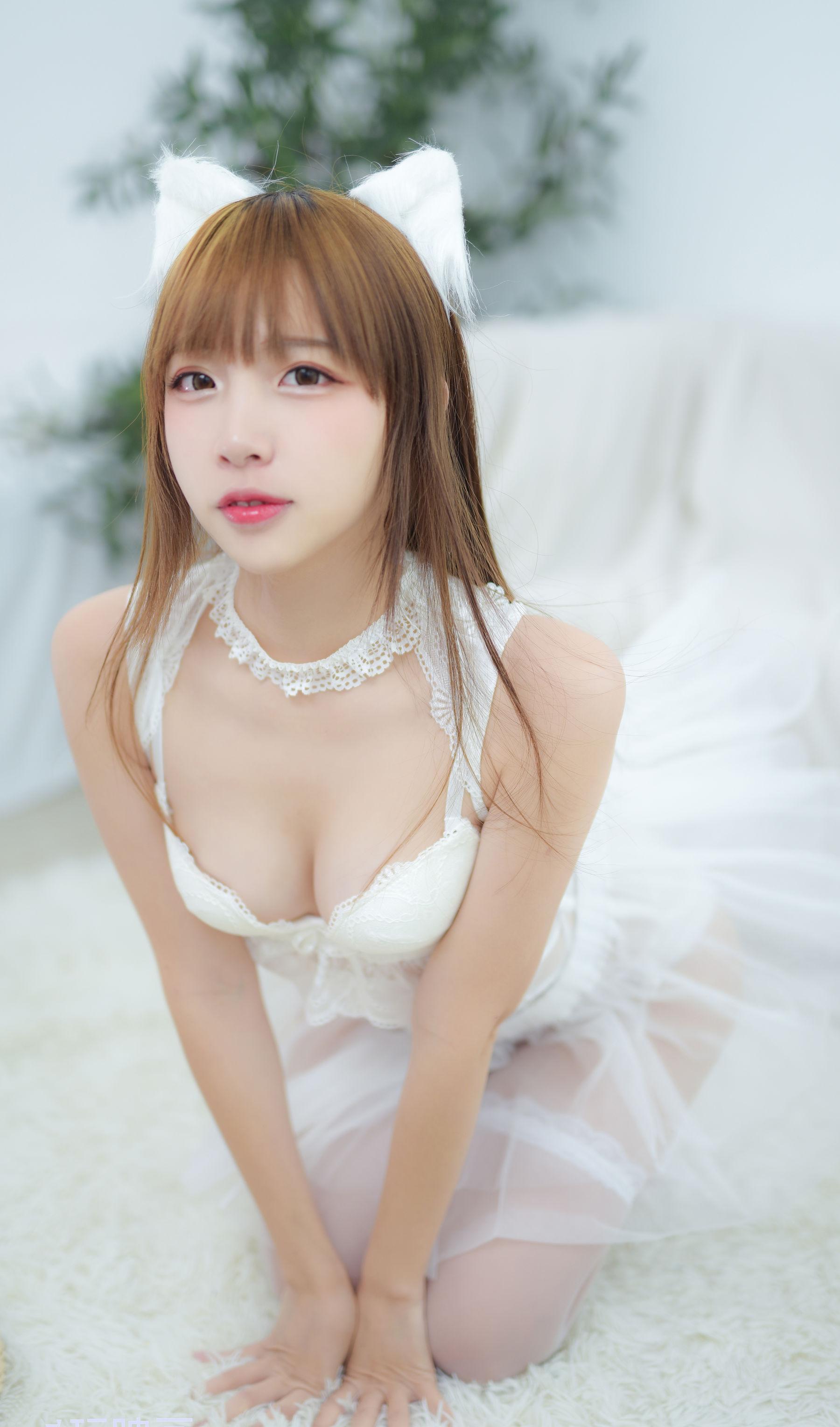 [COS福利] 二佐Nisa – 白婚纱(25)