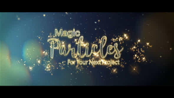 Magic Text Intro - VideoHive 38461979