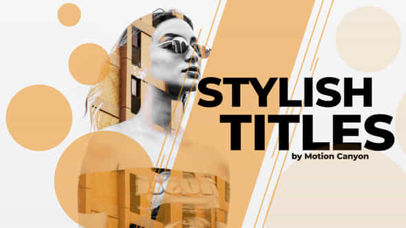 New Stylish Titles - VideoHive 37060463