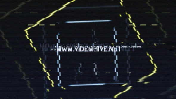 NTZ48 Glitch Logo - VideoHive 9906907