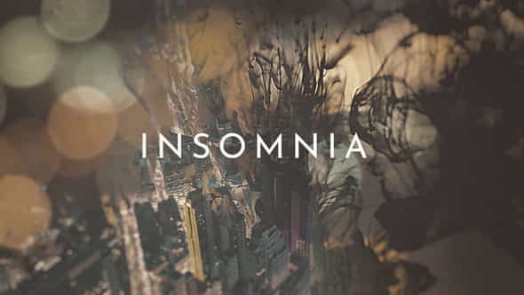 Insomnia | Ink Titles - VideoHive 19232887