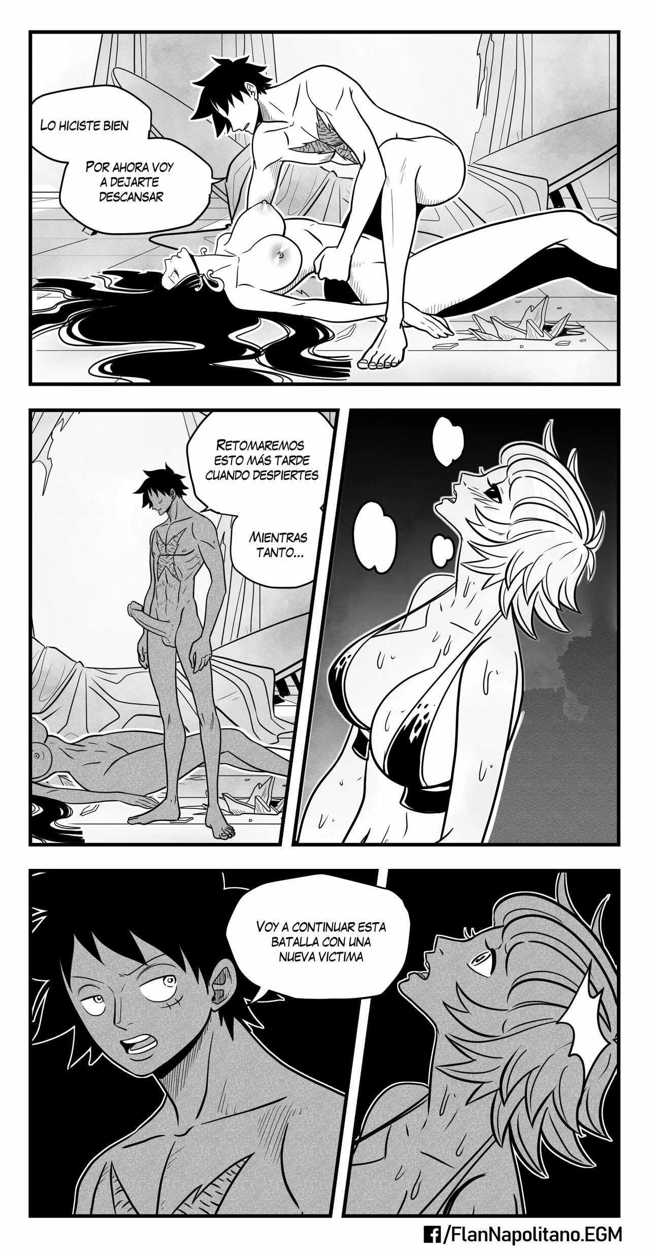 Flan Napolitano - Hancock x Luffy Parte 2 - Elizagm - 33