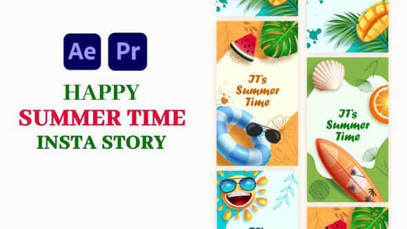Summer Time Instagram Story - VideoHive 57844434