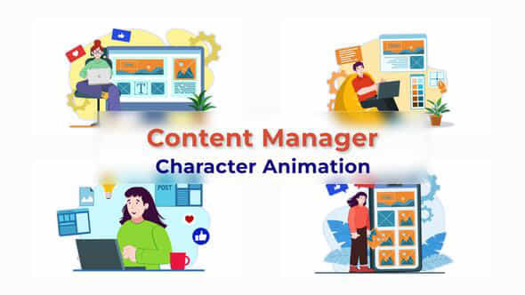 Content Manager Character - VideoHive 39762079