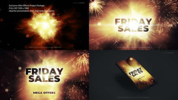 Friday Mega Sales Opener - VideoHive 29406124