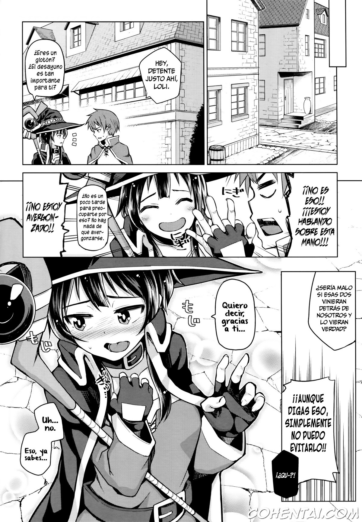 Kono Bakuretsu Musume ni Motto Ecstasy o!! (Kono Subarashii Sekai ni Syukufuku o!) xxx comics manga porno doujin hentai español sexo 