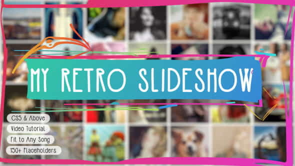 Retro Slideshow - VideoHive 10277327