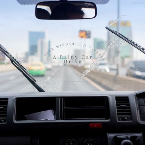 ASMR Windshield Wipers - A Rainy Car Drive - 2022