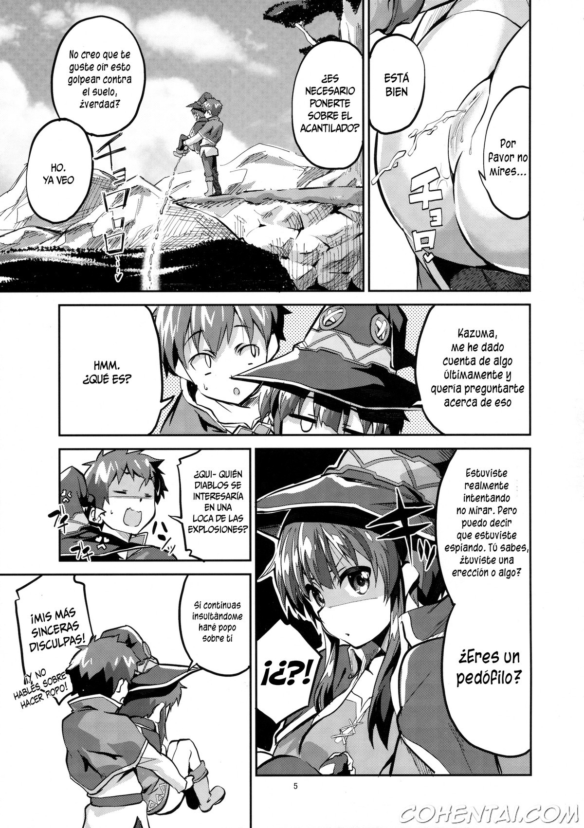 Bakuretsu Shiki Energy Drain (Kono Subarashii Sekai ni Syukufuku o!) xxx comics manga porno doujin hentai español sexo 