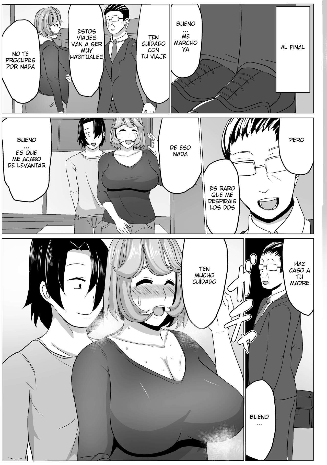 [Akikan (ox Akikan ox)] Karada no Kankei Mocchata Okaa-san to Nashikuzushi-teki ni Kozukuri Hajimecchata Hanashi [Spanish]
