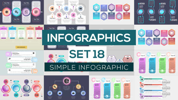Infographics Set 18 - VideoHive 25564235