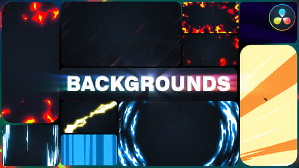 Animated Backgrounds For Davinci Resolve - VideoHive 50999196