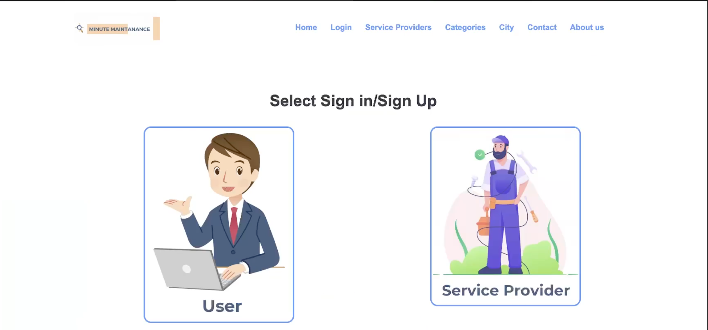 Service Finder - Service Provider Portal (College Project)